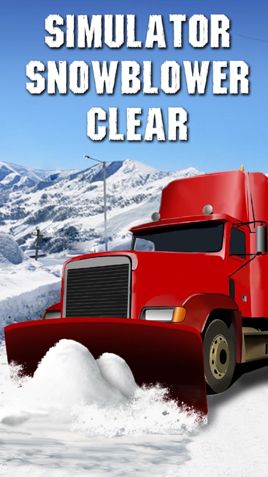 #3. Simulator Snowblower Clear (iOS) 由: Mariya Ivanova