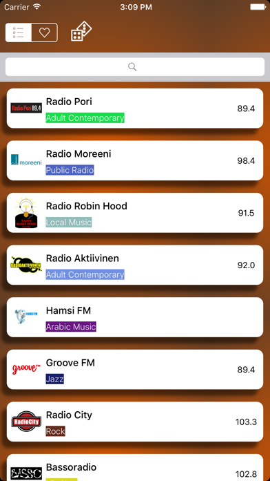 Screenshot #3 pour Radio - Radio Finland Live - Radiot - (Suomen Kieli, Suomalainen , Finnish)