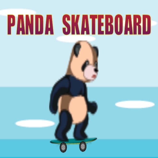Panda Skateboard icon