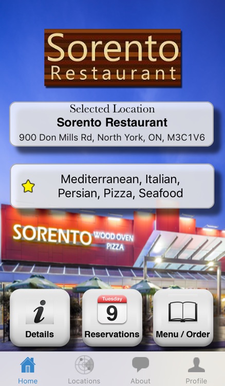 Sorento Restaurant