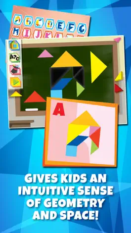 Game screenshot Kids Learning Puzzles: Alphabets, My K12 Tangram apk