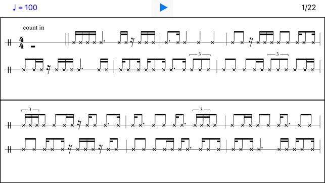 Snare Drill - Sight-Reading Exercises for Drummer(圖4)-速報App