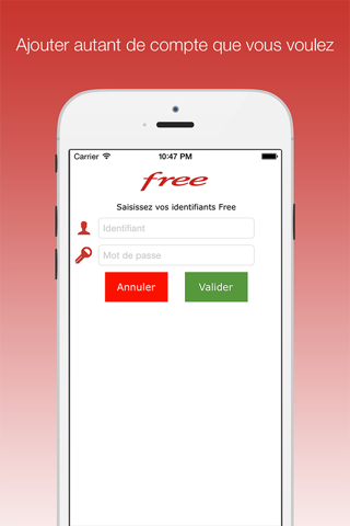 Mon compte Freebox :  votre compagnon pour le suivi conso & messagerie free screenshot 4