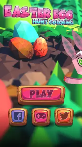 Game screenshot Easter Egg Hunt Colouring - Fun Game For Boys and Girls Kids Edition mod apk