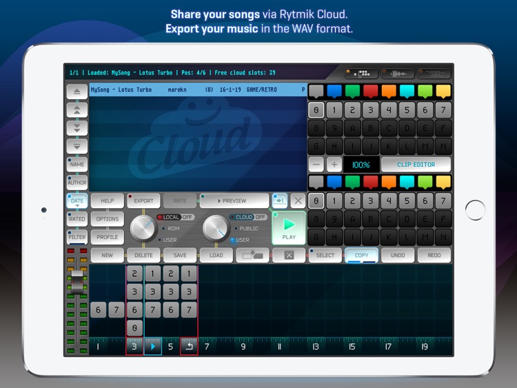 Rytmik Lite Chiptune Synthesizer screenshot-3