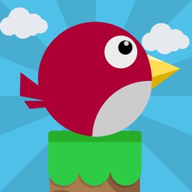 Snímky obrazovky (5) The Flappy Bouncing Bird: the new classic original sliding bird game