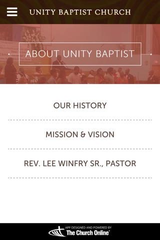 Unity Baptist screenshot 4