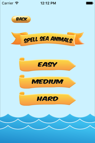 Sea Animals Theme Puzzle Game & Spell Checker screenshot 3