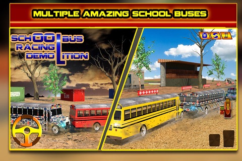 School Bus Racing: Demolition screenshot 4