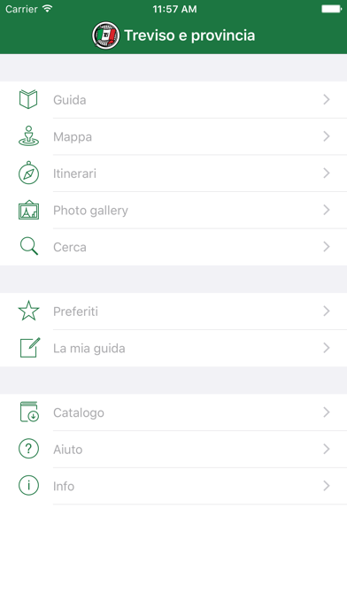 Screenshot #1 pour Treviso Guida Verde Touring