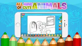 Game screenshot KidsPaint - Coloring Cool Animals to Relax hack