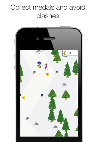 Yeti Run for SkiFree screenshot 2