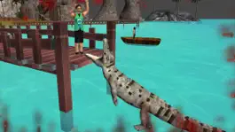 Game screenshot Wild Hungry Crocodile 3D. Swamp Aligator Attack in WildLife Simulator 2016 apk