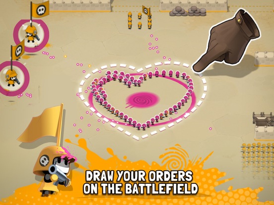 Tactile Wars iPad app afbeelding 2