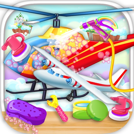 Airplane,Helicopter - Repairing And Wash Games iOS App