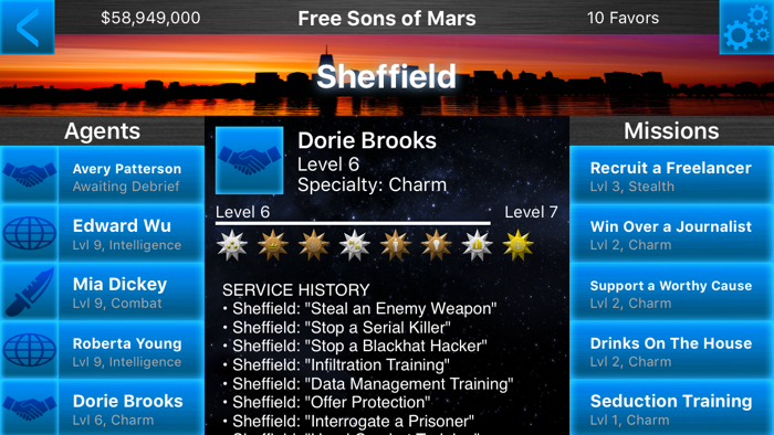 Operation Ares - A Revolution on Mars Recruit Spies Complete Missions and Gain Independence