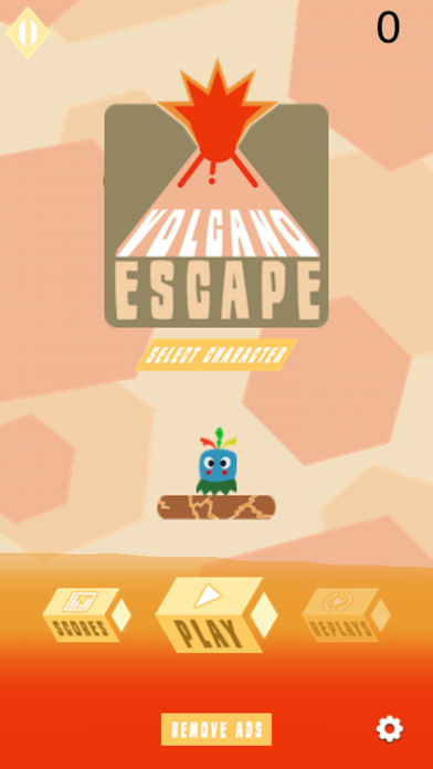 Volcano Escape - Stay High, Dry & Alive! app screenshot