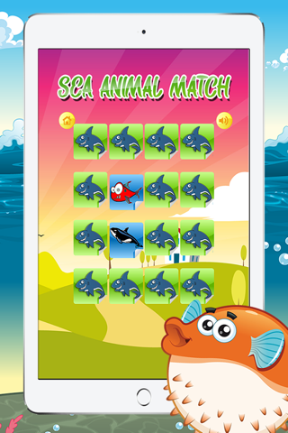 Mix and Matching Sea Animals Game for Kids Free screenshot 3