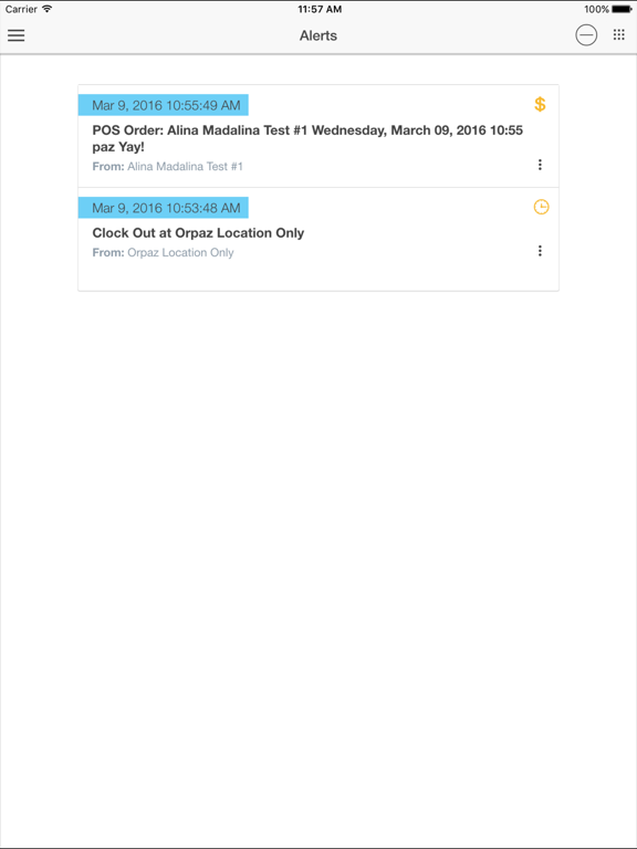 Brava BackOffice iPad screenshot 3 - Business app