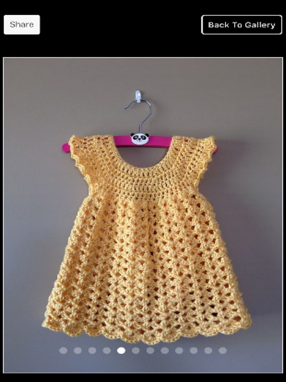 Screenshot #6 pour Crochet Baby Dress