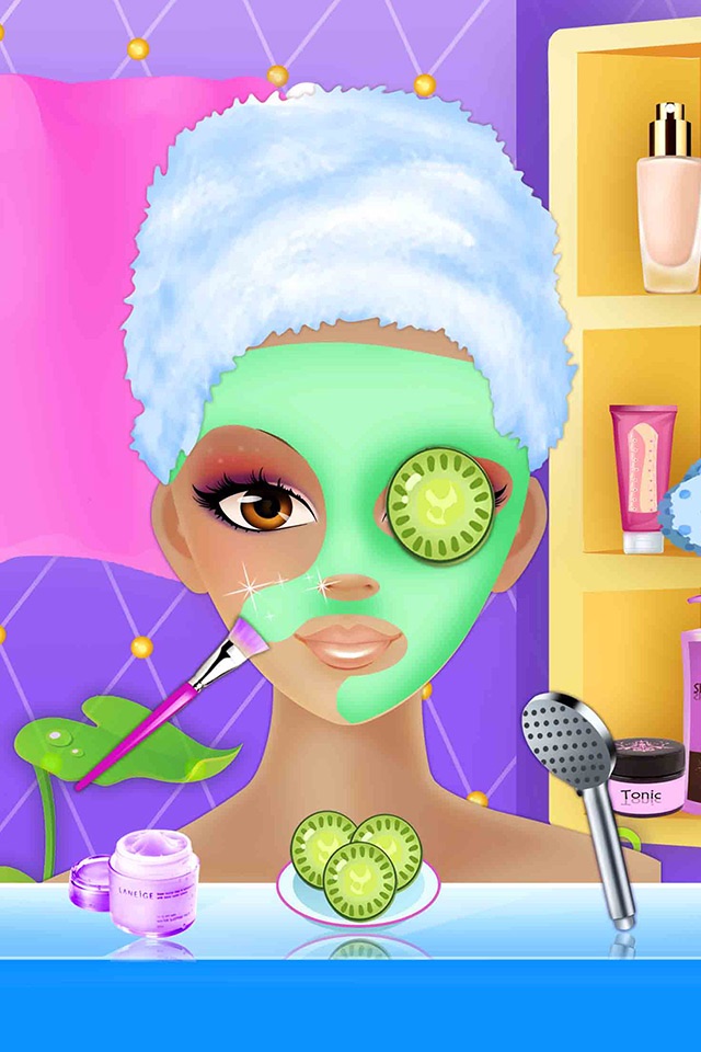 Star Makeover - girls games screenshot 2