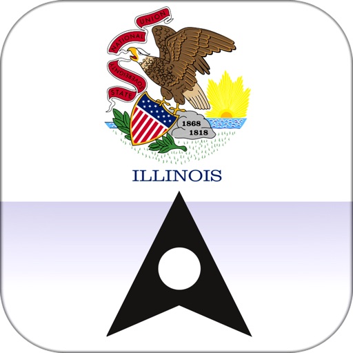 Illinois Offline Maps and Offline Navigation icon