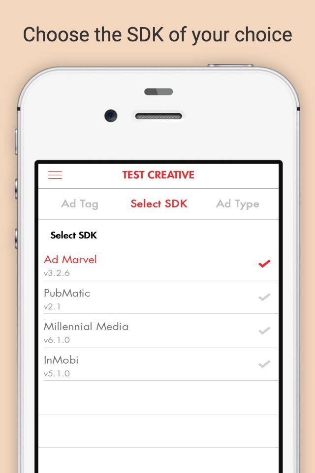 MRAID Ads SDK Tester screenshot 3