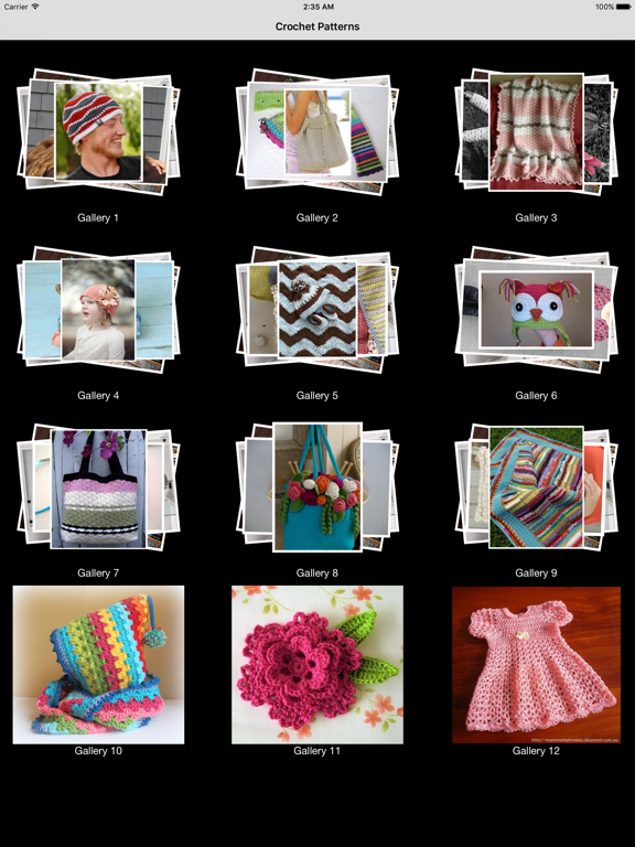Screenshot #4 pour Crochet Patterns
