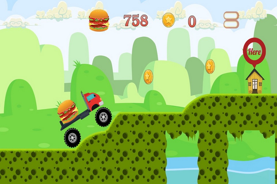 Burger delivery truck - Sent me yummy fast food challenge screenshot 2
