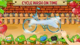 Game screenshot Kids bicycle washing salon: wash baby bikes for play hack