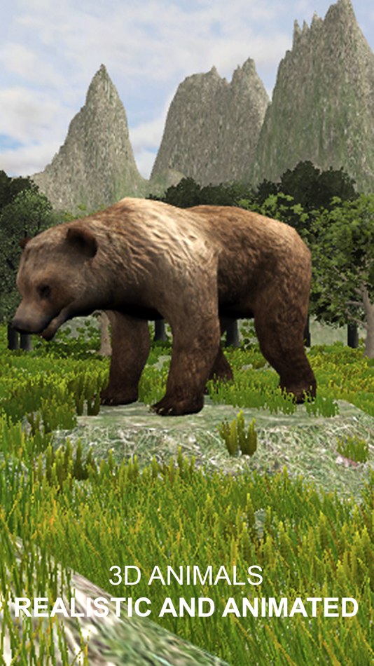 #1. Explain 3D: Forest animals FREE (iOS) 由: Explain 3D