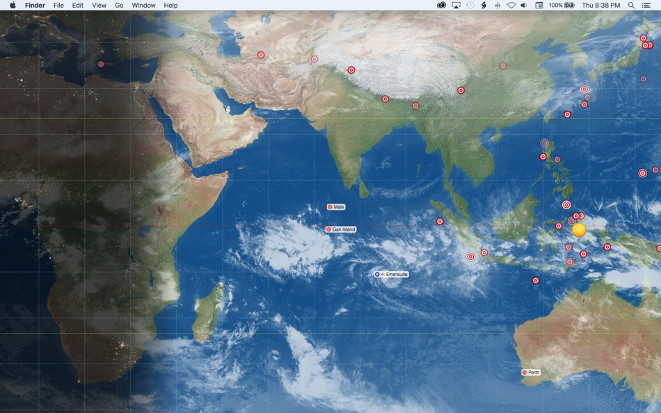 EarthDesk (macOS) 由: Xeric Design, Ltd. EarthDesk (macOS) 由: Xeric Design, Ltd.