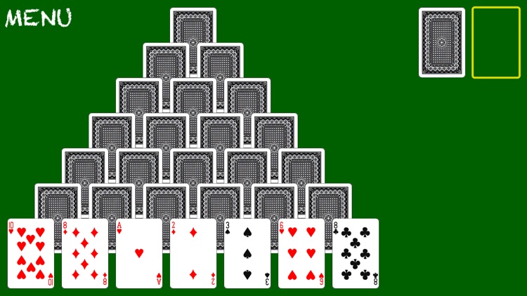 Pyramid Solitaire α