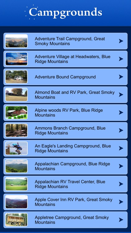 North Carolina Campgrounds and RV Parks