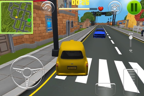 3d Taxi Parking simulator games screenshot 3