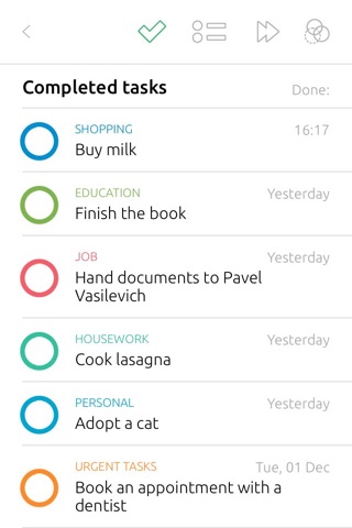 To Round: visual to-do list screenshot 4