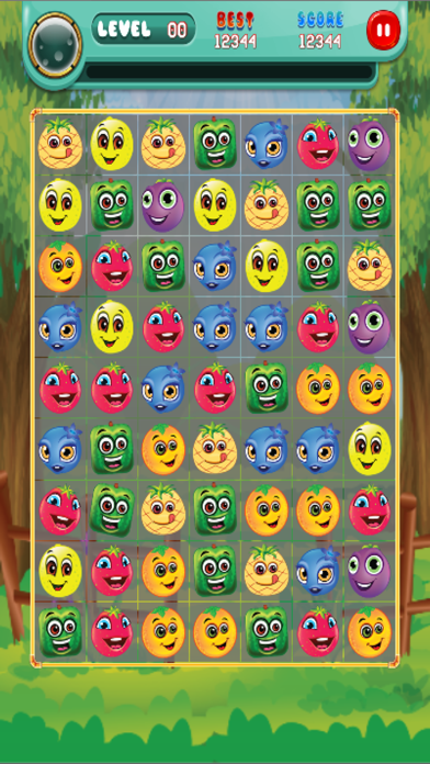 Sweet Fruit Jelly Land : Amazing Match 3 Pop Game app screenshot