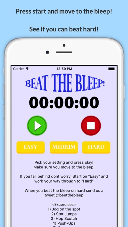 Beat The Bleep!