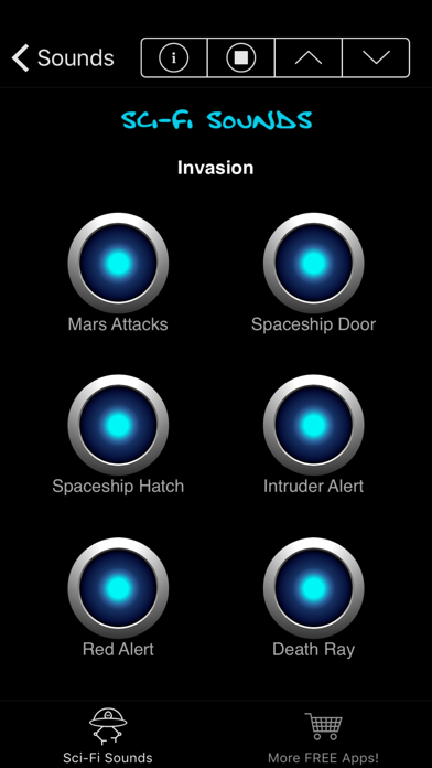Screenshot #2 pour Sci-Fi Sounds & Noises
