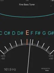 fine bass tuner - бас тюнер айпад изображения 2