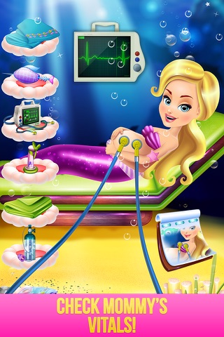 Mermaid Baby Hospital - Crazy Doctor Salon & Spa screenshot 3