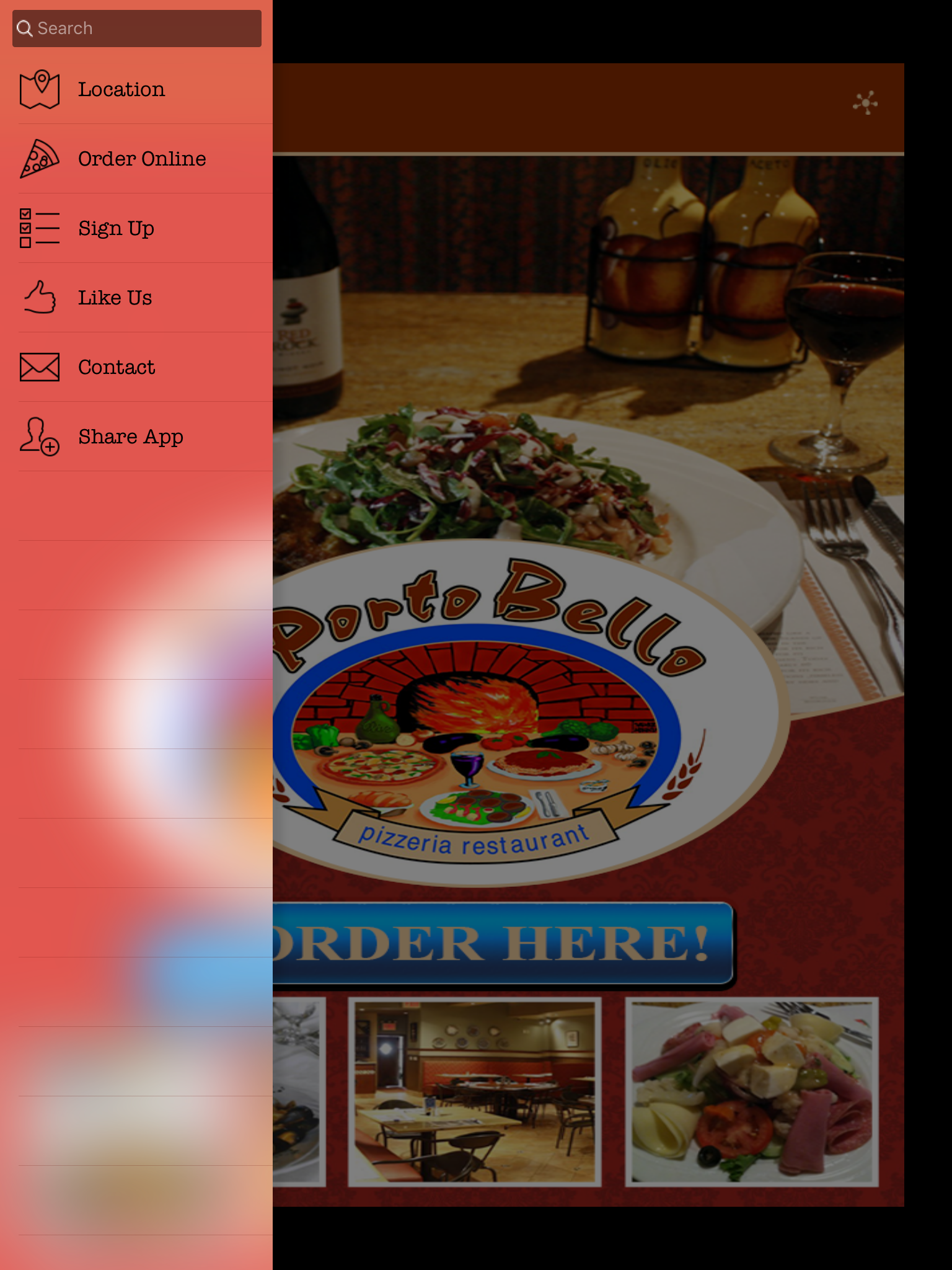Porto Bello Pizzeria & Restaurant