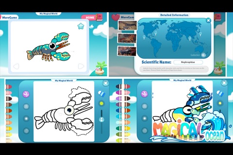 My Magical Ocean - A fish encyclopedia that comes alive screenshot 3