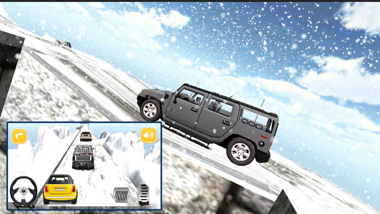 Snow Hill Car Racing screenshot-3