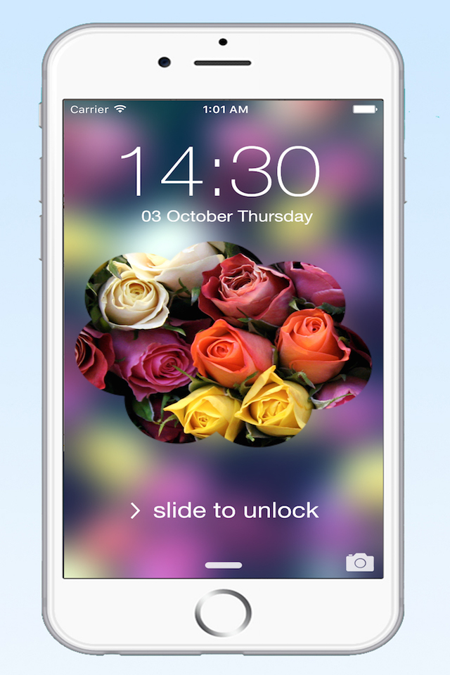 Simple Lock Screen Wallpaper Maker - Best New HD Theme with Cool Beautiful Background Blur Design for your iPhone