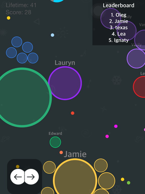 Screenshot #5 pour Cell.io Pocket: Eat or be eaten 2016 - hunter aerox of unchained (scramble in the cascade online game)