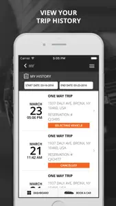 NYBlackcar Service screenshot #4 for iPhone