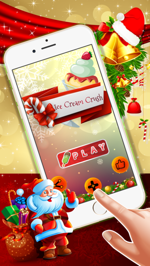 Ice Cream Crush for kids : - A match 3 puzzles for Christmas(圖1)-速報App