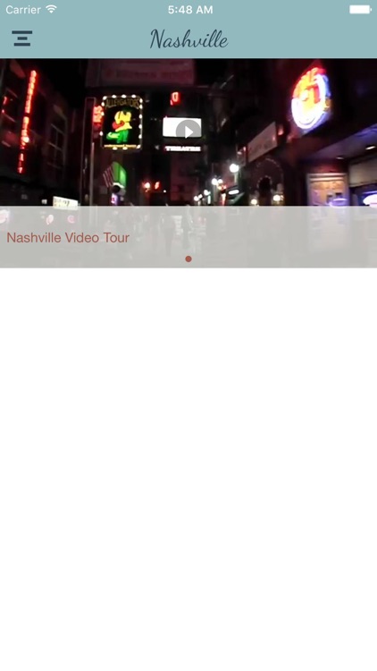 Nashville Music City Travel App
