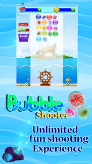 bubble shooter mermaid - bubble game for kids iphone screenshot 1